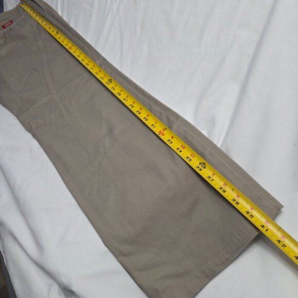 Mid-Rise Bootcut Khaki Pants | Y2K Business Casual Trousers - Picture 6 of 8
